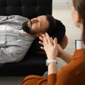 NLP practitioner certification training showing a guided session focused on personal transformation, communication skills, and behavioural change at MindShift