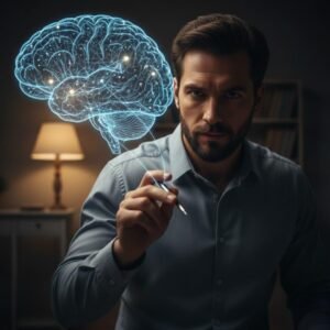 Certified hypnotherapy training with brain visualization and guided trance technique